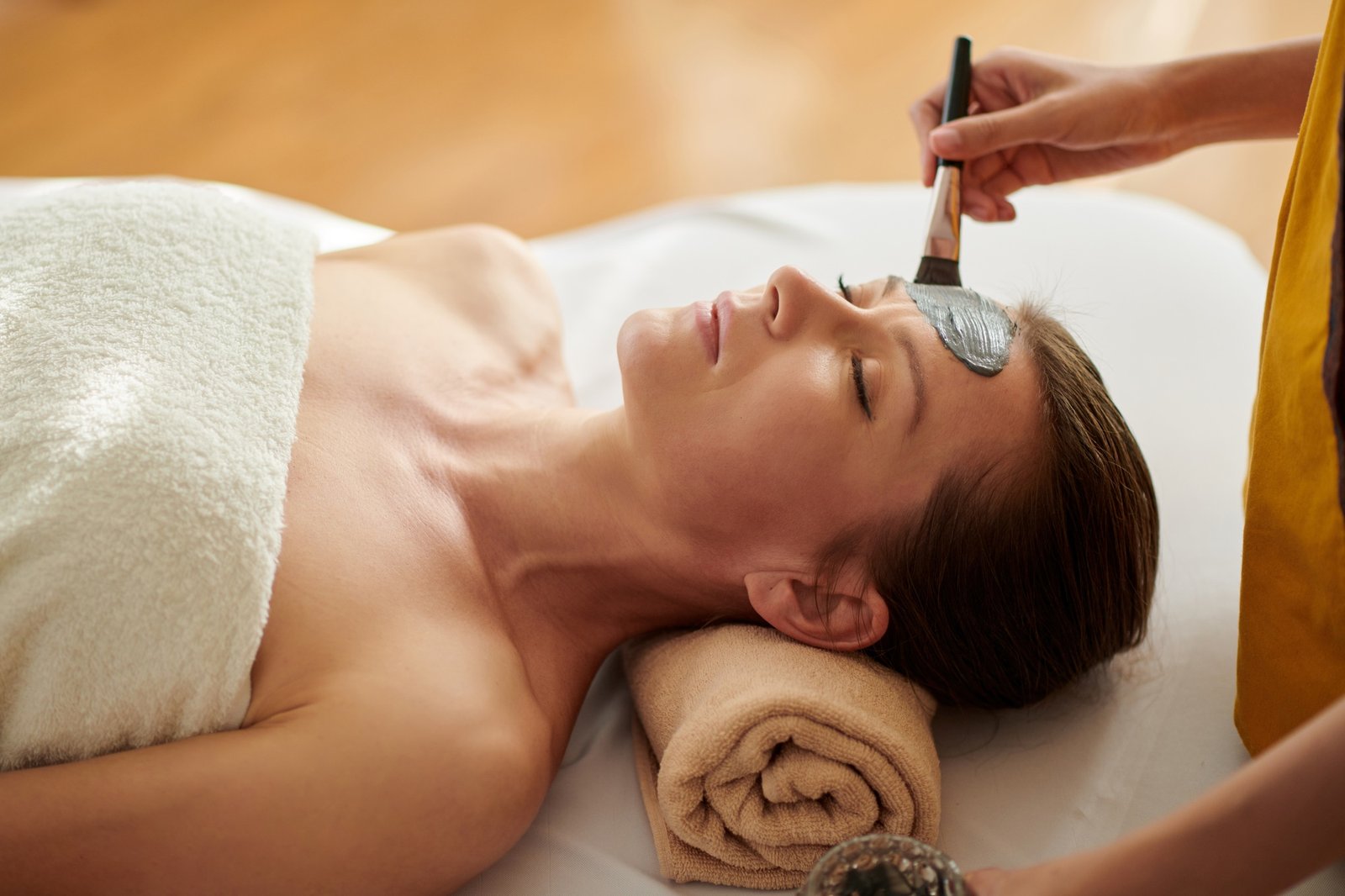 Woman Getting Rejuvenating Procedure